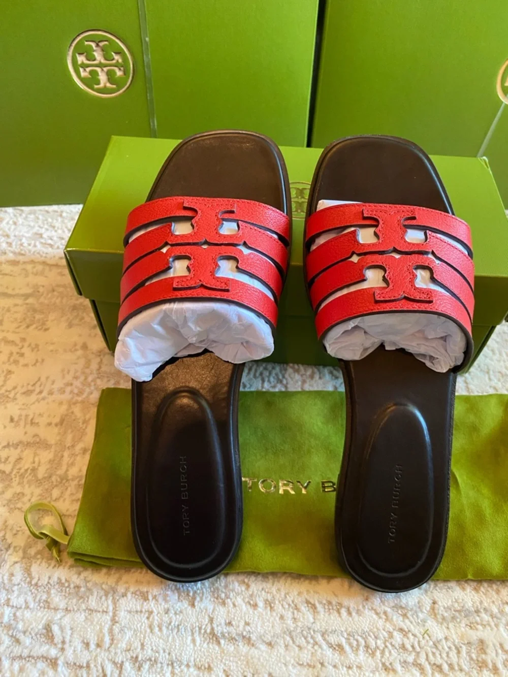 Tory Burch Ines Cage Slide Sandals